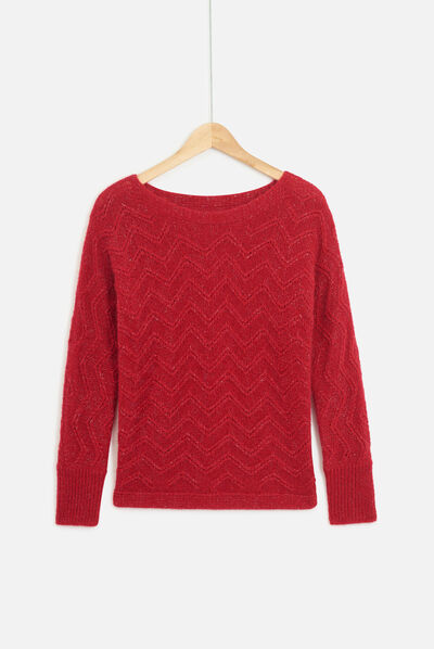 pull antonina rouge femme