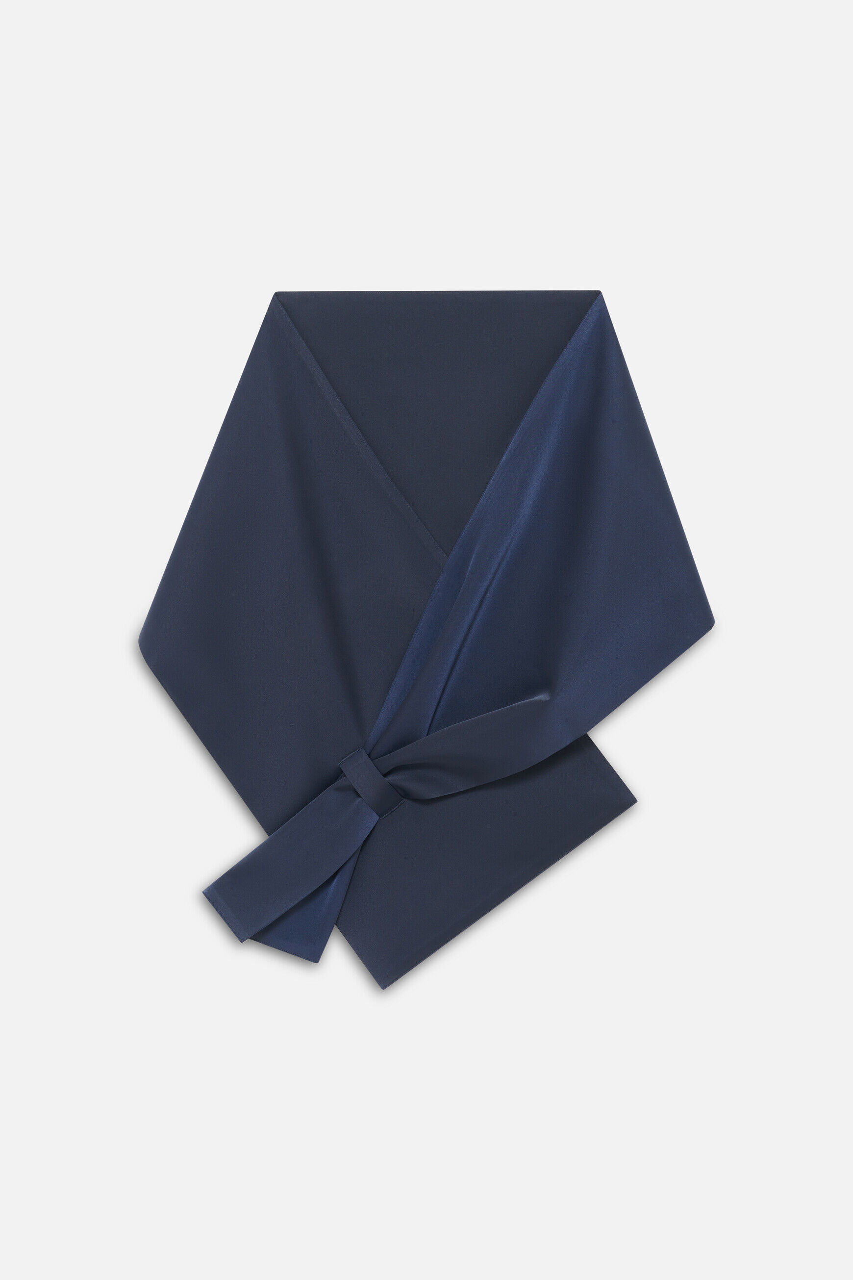 Poncho Arielle bleu foncé femme