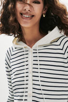 Montse vest navy blue woman