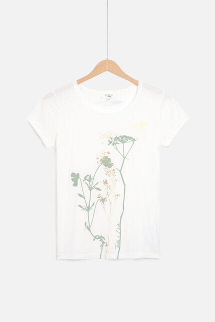 t-shirt maxine ivoire femme