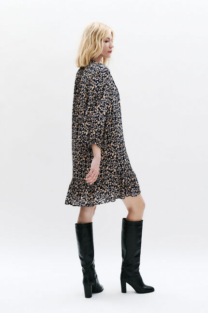 Robe Galilee bleu marine femme