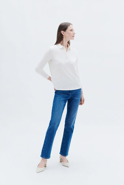 T-shirt tirus ecru femme