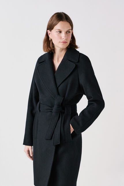 Cappotto Gmanami nero donna