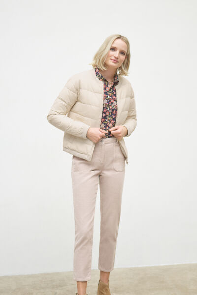 doudoune toronto beige femme