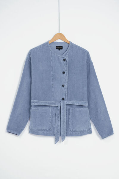 veste lola bleu violet femme