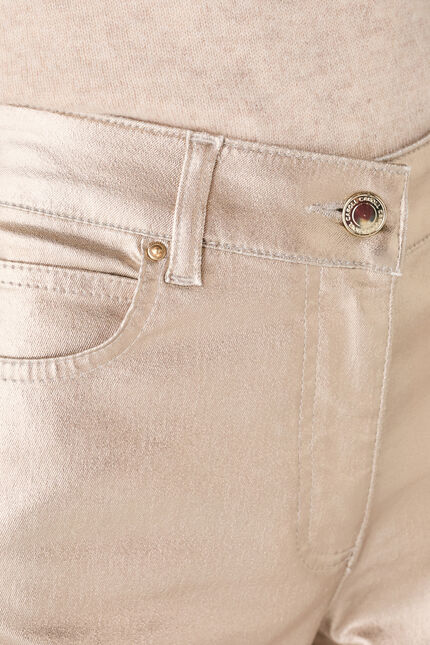 Poppy2 trousers gold woman