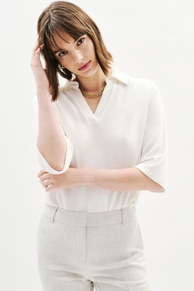 tee shirt elisa ivoire femme