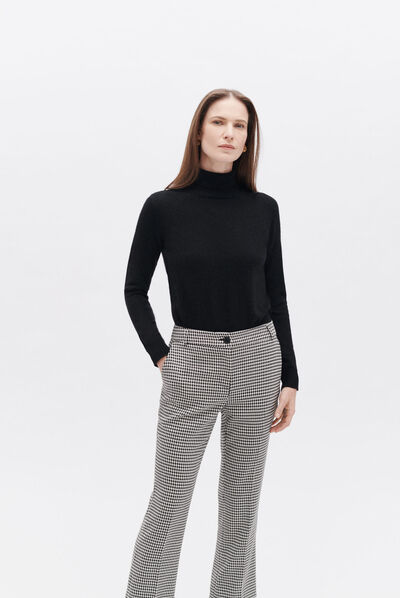 Pantalon pirate noir femme