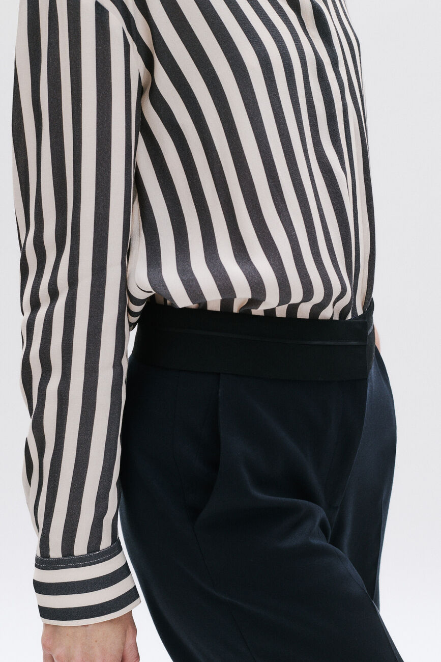 Philemon trousers navy blue woman