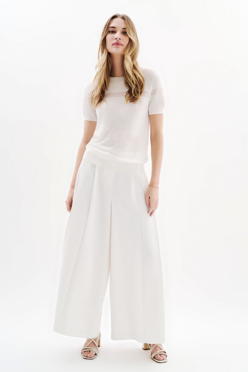 Pull Mdoris ecru femme