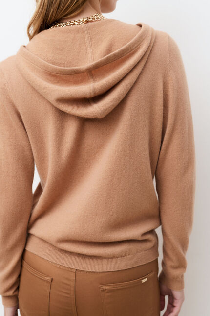 Vest Basila camel vrouw