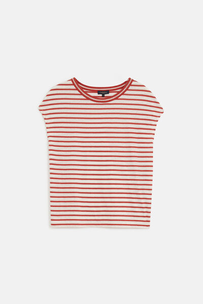 t-shirt zoe rouge femme