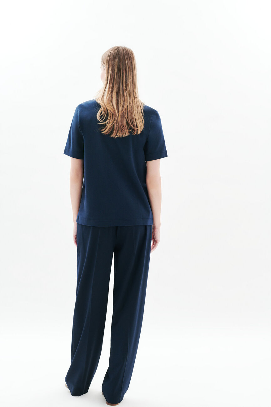 thugo T-shirt navy blue woman