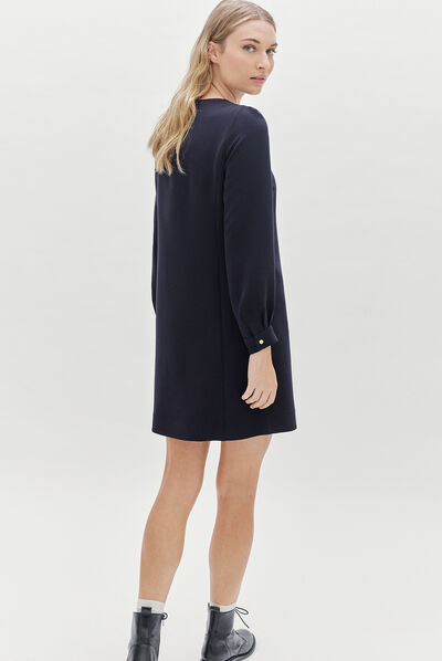robe zenda bleu marine femme