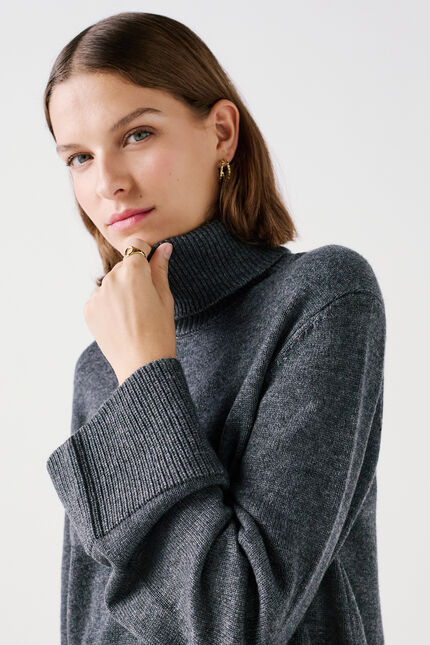 Maglione Mdarwin grigio scuro donna