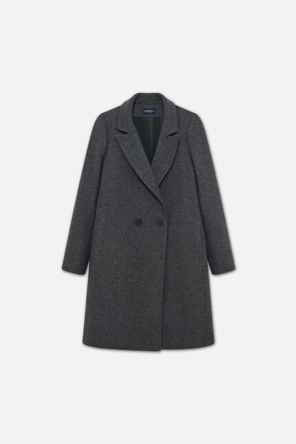 Manteau Gerard gris fonce femme