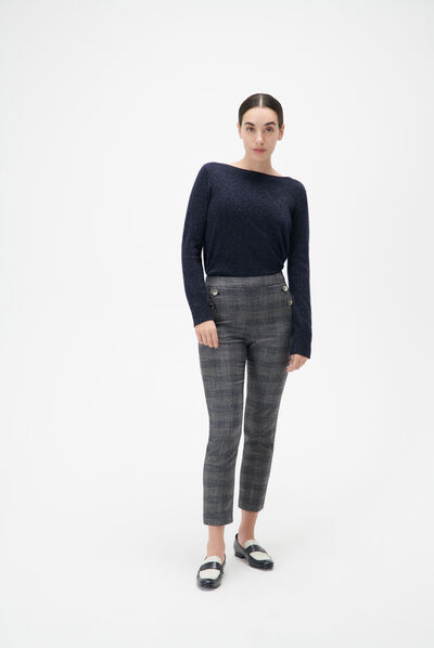 Pantalón Octaviano negro mujer