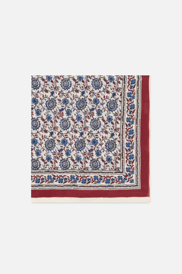 Foulard Lindie bordeaux femme