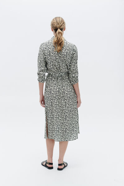robe tonia ivoire femme