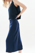 Skirt Johna navy blue woman