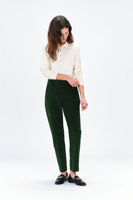 Pantalon psidika vert fonce femme