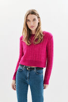 Msydney sweater fuchsia pink woman