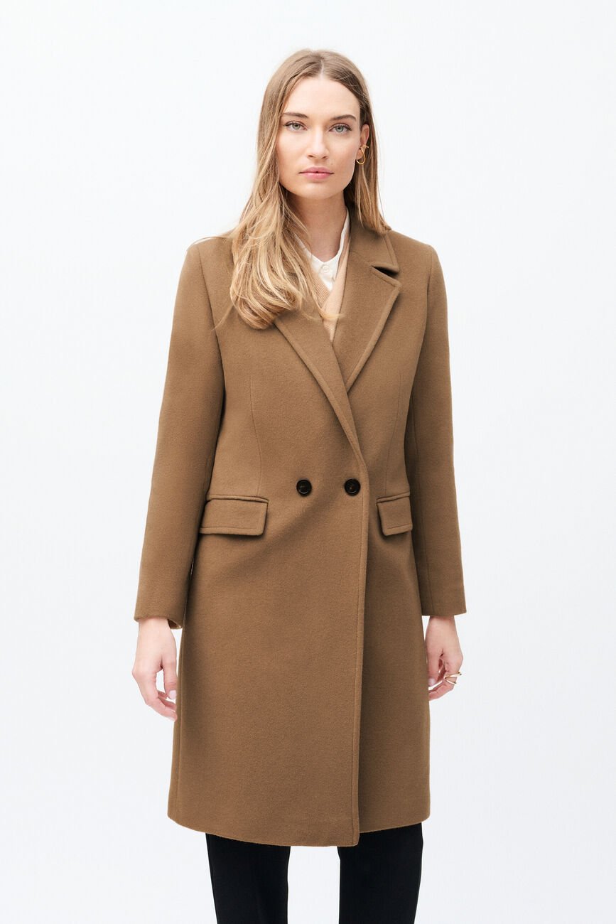Manteau gregory camel femme
