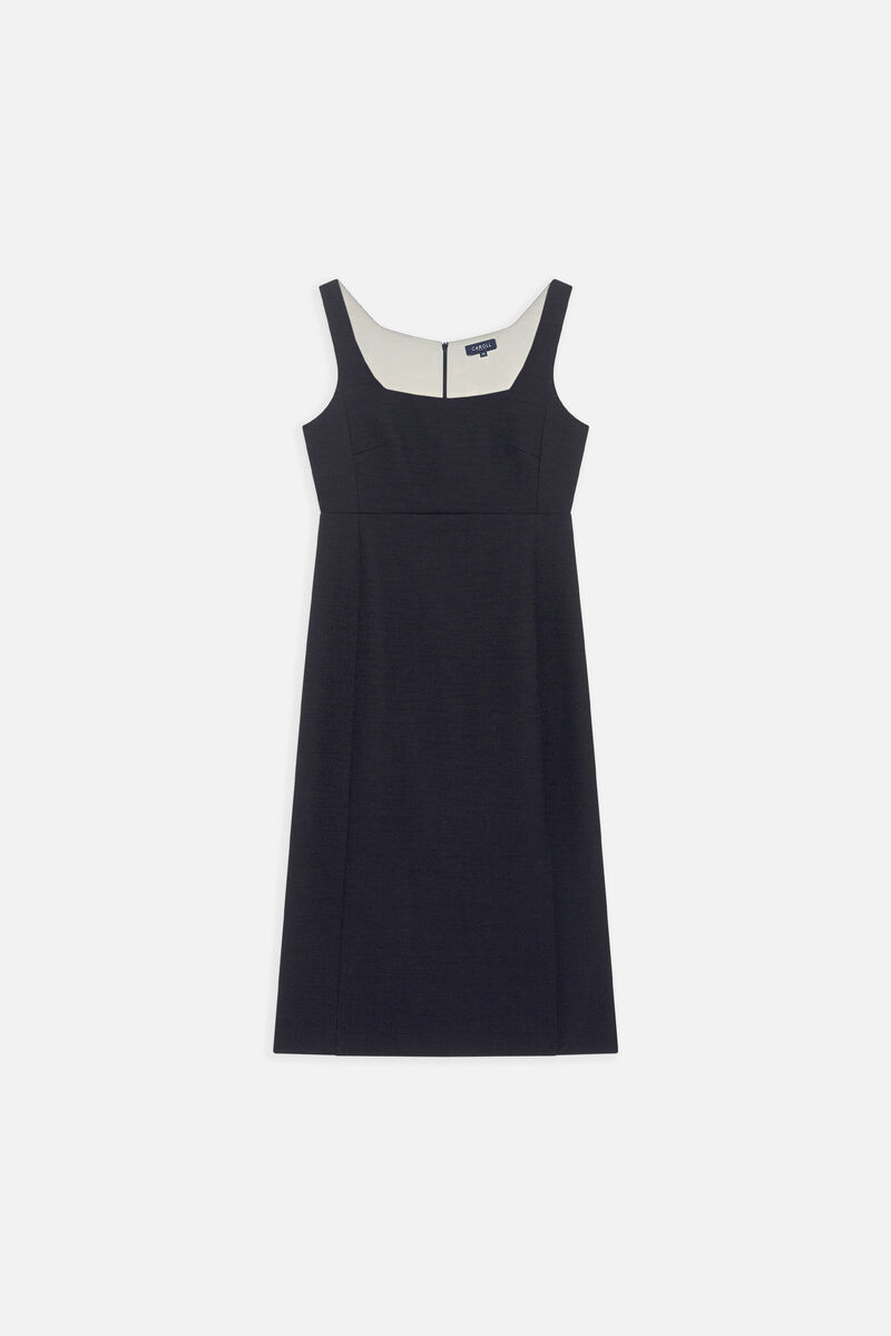 Robe Reina noir femme
