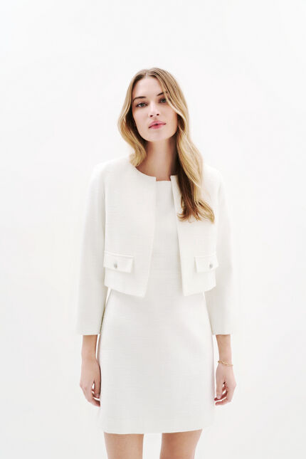 Abito Rsoline ecru donna