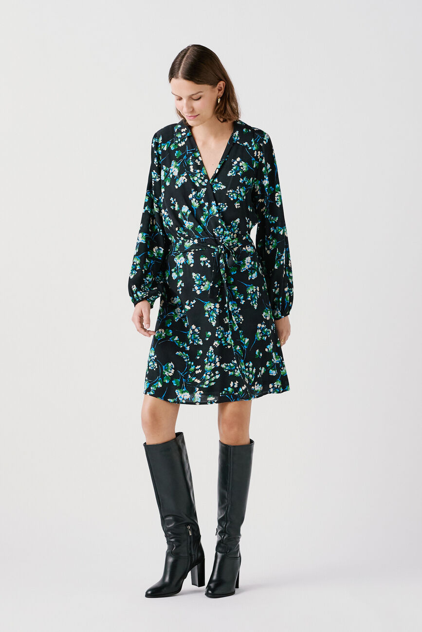 Robe rdestiny noir femme