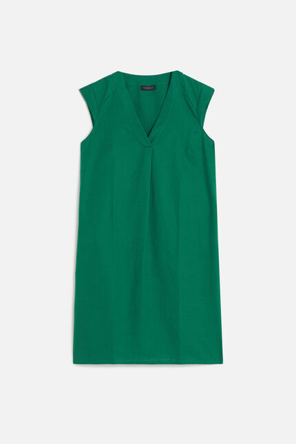 robe pamela 100% lin vert menthe femme