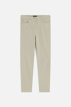 Pantalon ptonio beige femme
