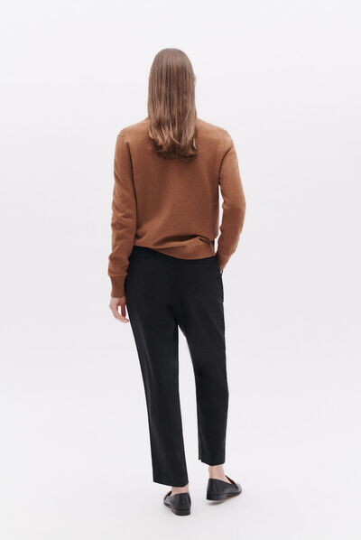 Broek Powen zwart vrouw