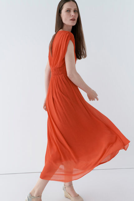 robe guest orange femme