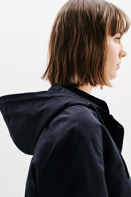 Gabriella mantel marineblauw vrouw
