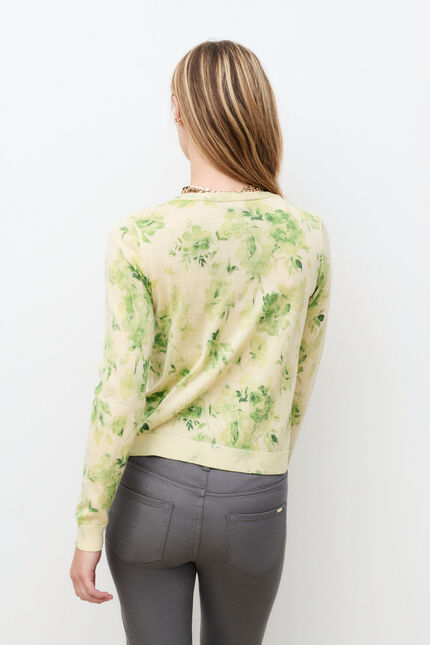 Pull Mveronica vert anis femme