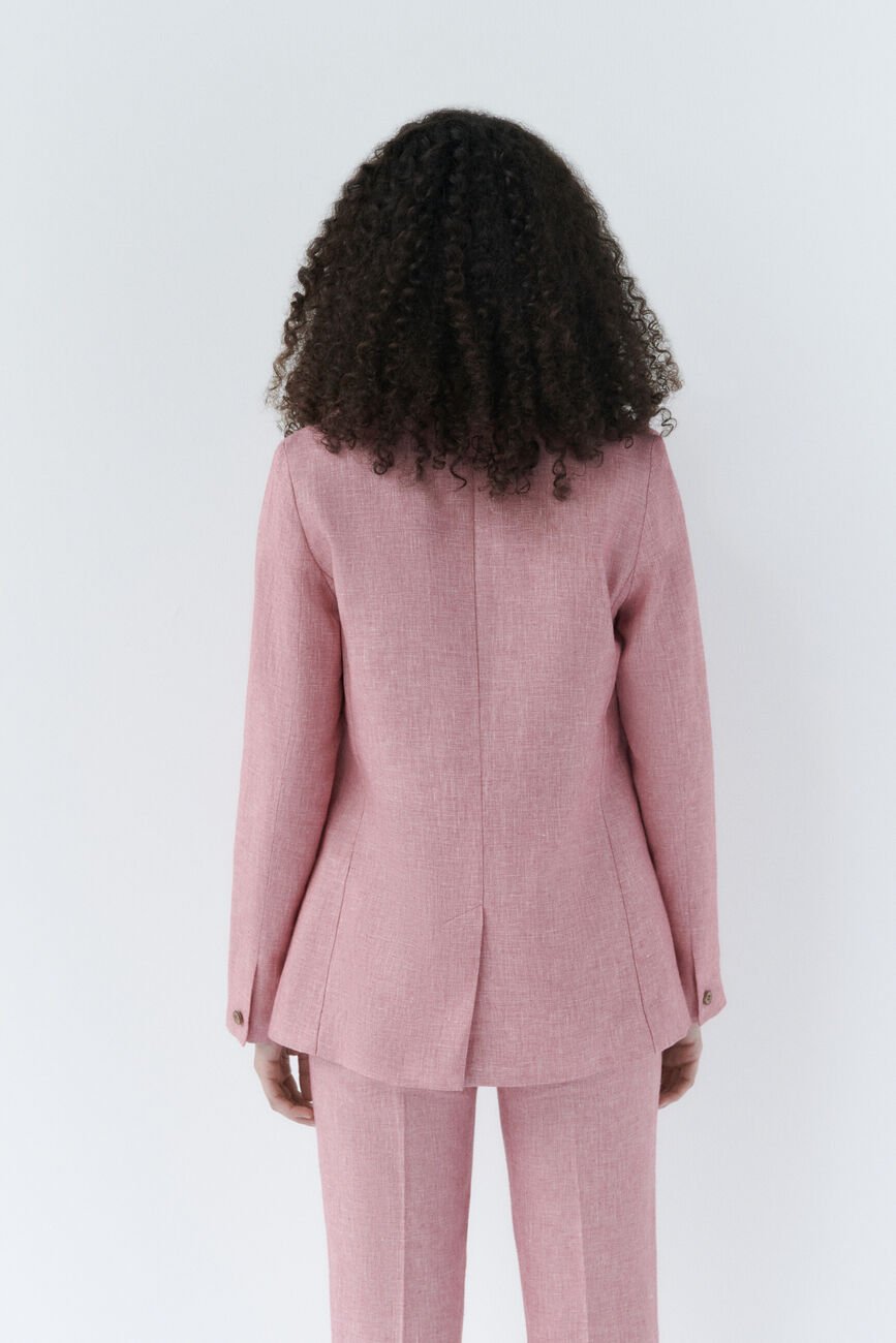 Veste volcan rouge foncé femme