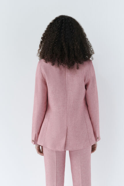 Veste volcan rouge foncé femme