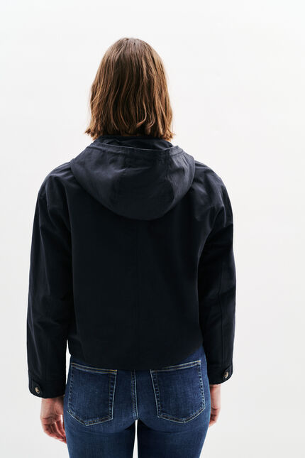 Gabriella mantel marineblauw vrouw