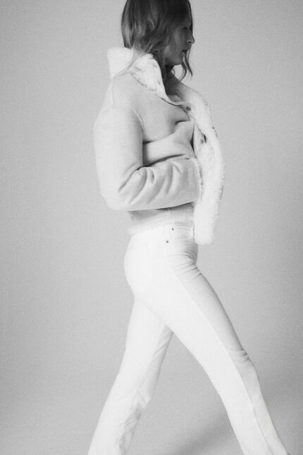 Pantalon pchicagov ivoire femme