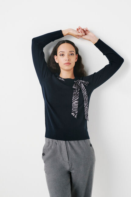 Pull mlana noir femme