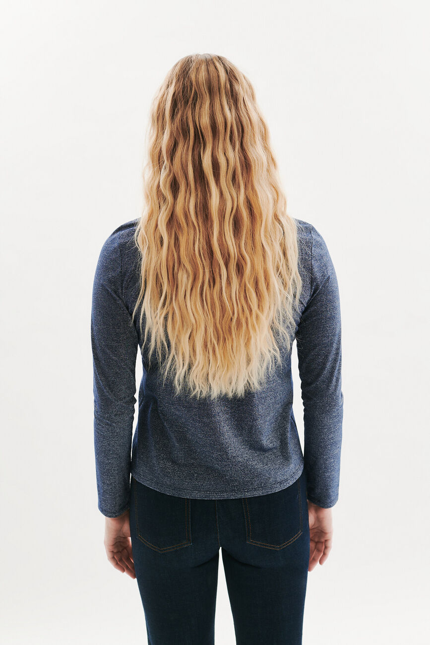 T-shirt Tjade bleu marine femme