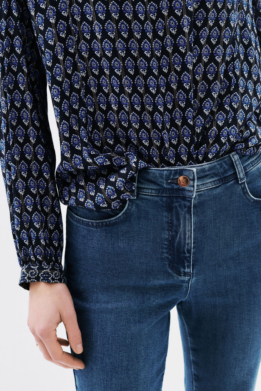 Pantalón percy2 denim azul bebé mujer