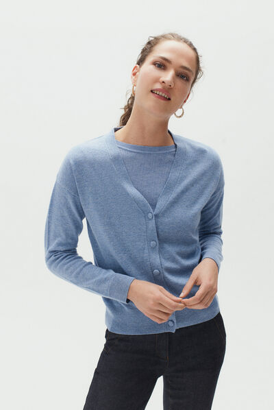 pull anastasia denim stone femme