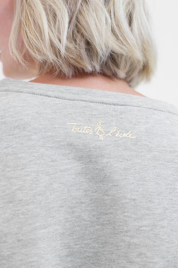 sweatshirt jason grijs vrouw Sweatshirt Jason grijs vrouw