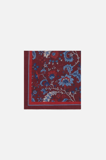 lami scarf burgundy woman