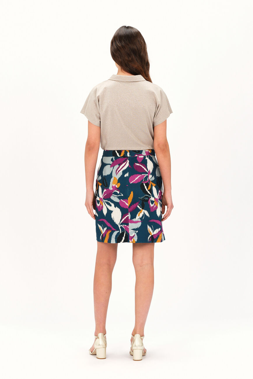 Jupe janya vert emeraude femme