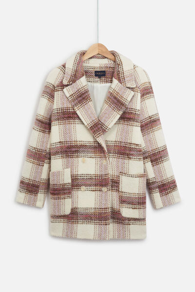 manteau benny ecru femme