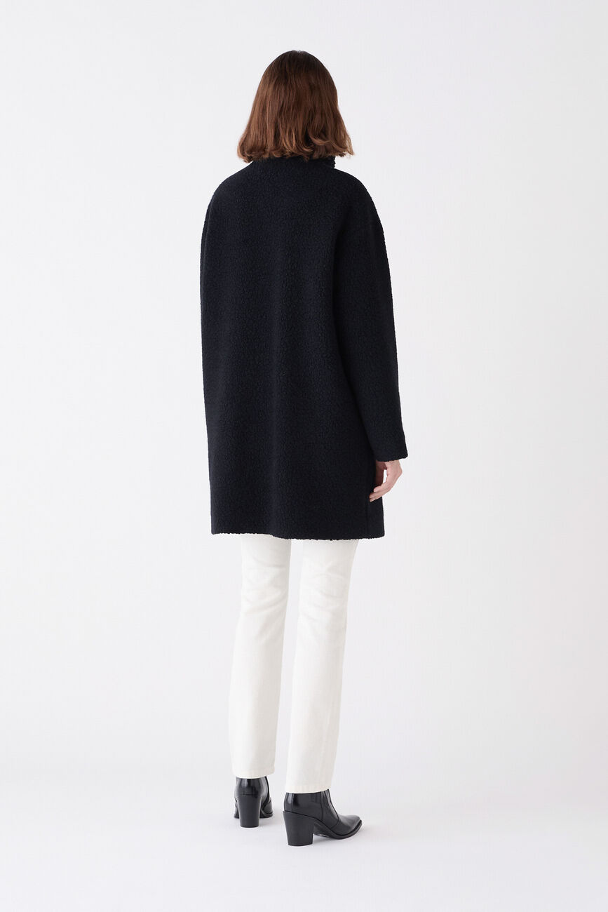Manteau Gbomani noir femme