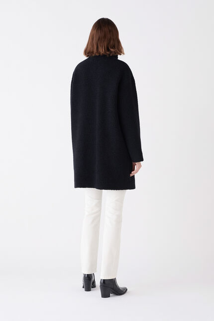 Manteau Gbomani noir femme